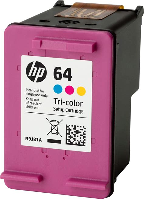 Customer Reviews: HP 64 Standard Capacity Ink Cartridge Tri-Color N9J89AN#140 - Best Buy