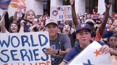 Houston celebrates Astros' World Series win