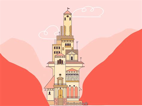 Tower by Mel Padilla on Dribbble