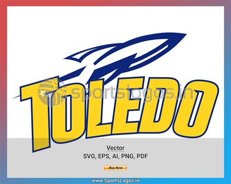 Toledo Rockets - 1997, NCAA Division I (s-t), College Sports Vector ...