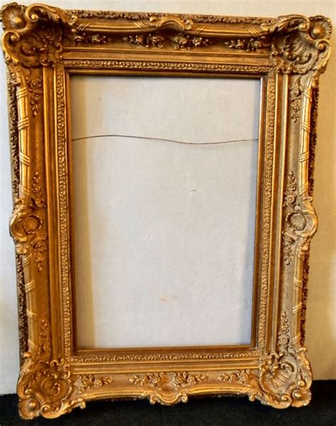 Large ornate contemporary painting frame : Lot 316A