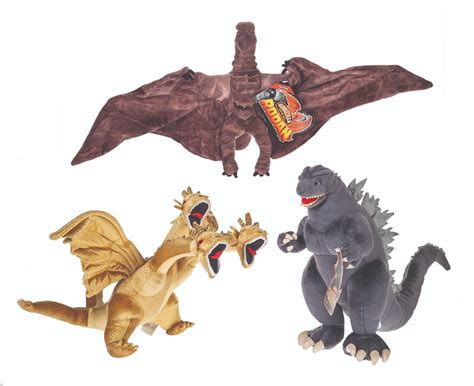 Godzilla King Ghidorah Plush