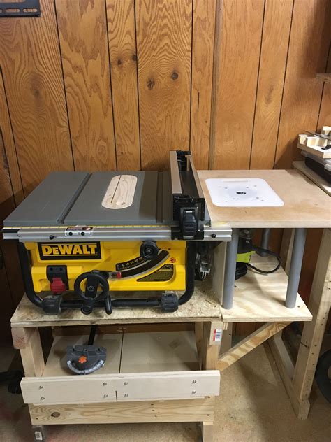 Dewalt Table saw router combo | Wood table diy, Table saw, Jet woodworking tools