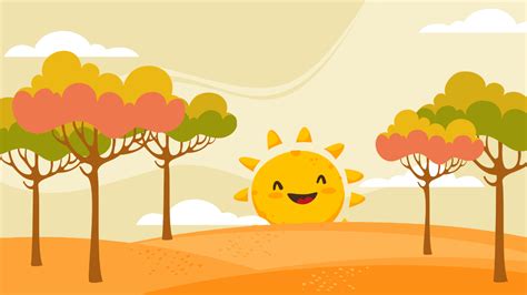 Free Cartoon Fall Leaves Background Template - Edit Online & Download ...