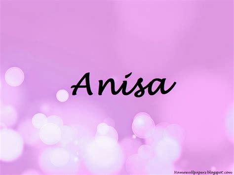 Anisa Name Wallpapers Anisa ~ Name Wallpaper Urdu Name Meaning Name ...