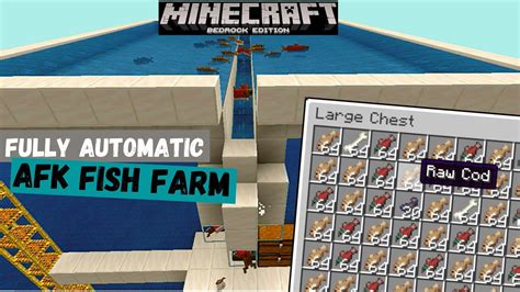 Minecraft Automatic Fish Farm Schematic