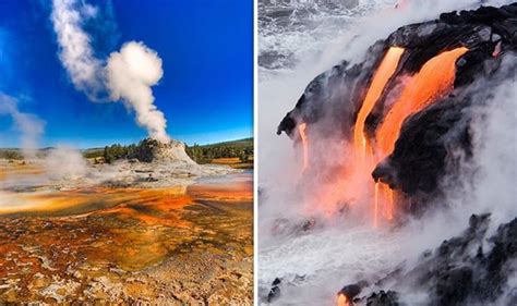 Yellowstone volcano: How 'HOT SPOT' is forcing magma to RISE | Science ...