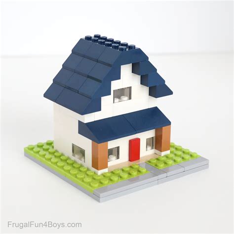 Build a LEGO Tiny Neighborhood - Frugal Fun For Boys and Girls