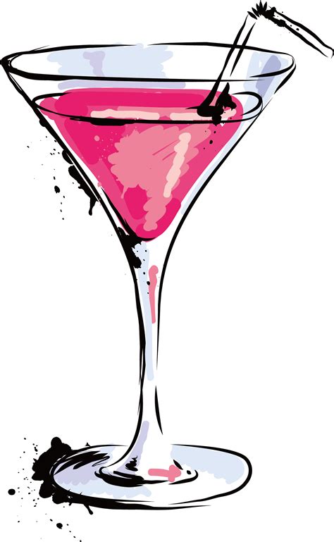 Cartoon Cocktail Glass Clipart Full Size Clipart Pinclipart | My XXX Hot Girl