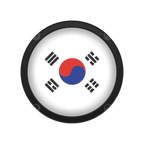 South Korea Flag, South Korea, Flag, South Korea Day PNG and Vector with Transparent Background ...