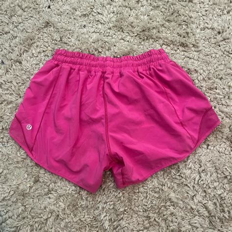 Lululemon Women's Pink Shorts | Depop