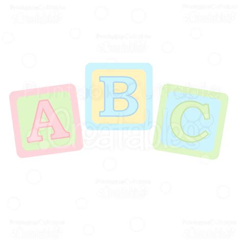 baby blocks alphabet clipart - Clipground