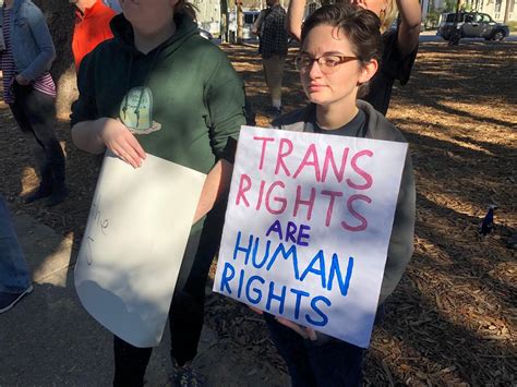 LGBTQ activists rally in Pensacola against Florida 'anti-transgender ...