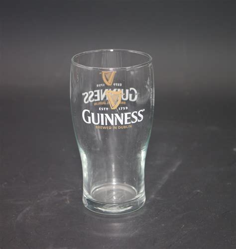 Guinness Harp Logo Beer Glass. Etched-glass Branding. Made in - Etsy Canada