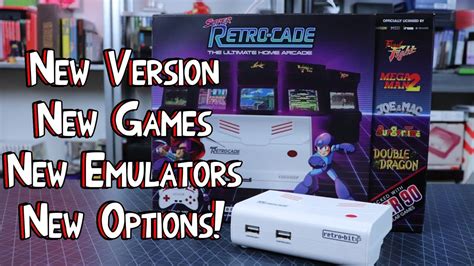 New Version Super Retro-Cade V1.1 From Retro-Bit! New Games, Emulators & Options! - YouTube