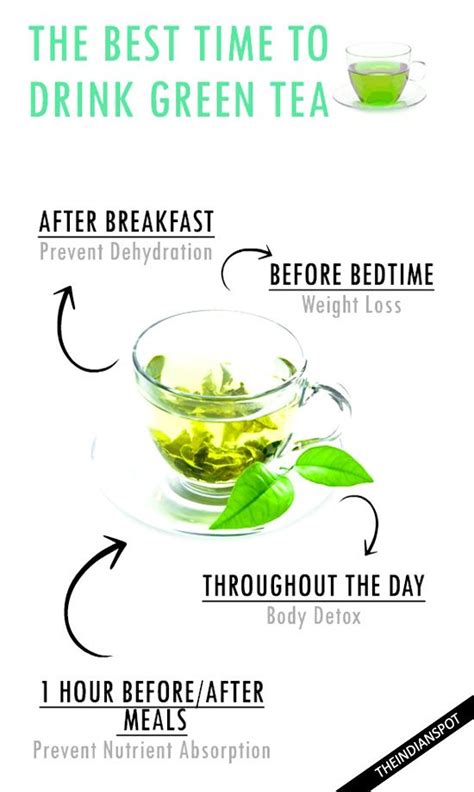 When Is The Perfect Time To Drink Green Tea - TeaFame