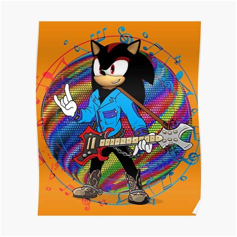 "Shadow the hedgehog" Poster for Sale by AlbertAmways | Redbubble