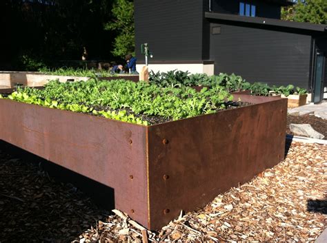 Steel_Framed Raised Beds — Seattle Urban Farm Company