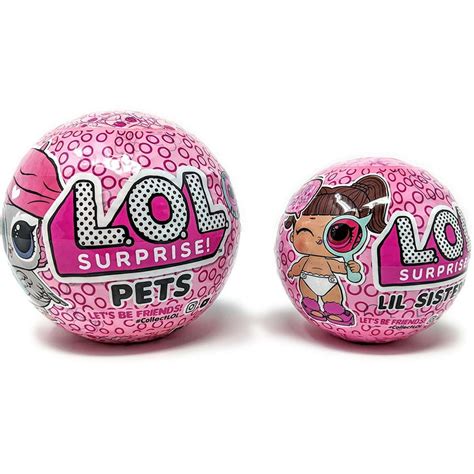 LOL Surprise Series 4 Pets Eye Spy Pets & Lil Sisters COMBO of 2 Mystery Packs - Walmart.com ...