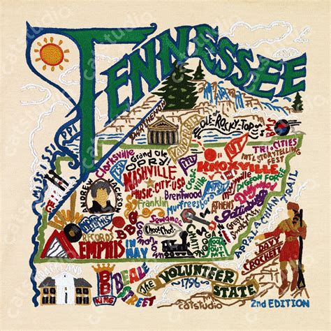 Tennessee Fine Art Print | State Collection by catstudio – catstudio