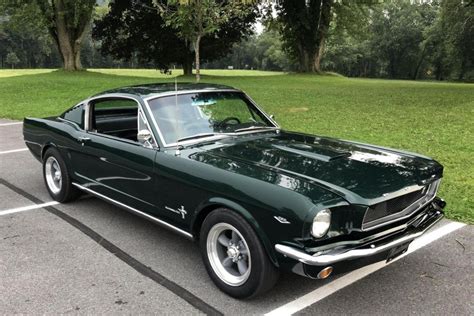 For Sale: 1965 Ford Mustang Fastback (green, modified, 289ci V8, 5-speed) — StangBangers