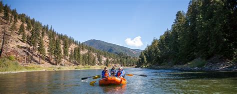 Scenic & Calm River Rafting Near Missoula, MT | Zoo Town Surfers