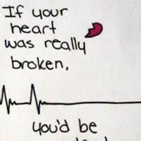 Funny Quotes Heart Broken. QuotesGram