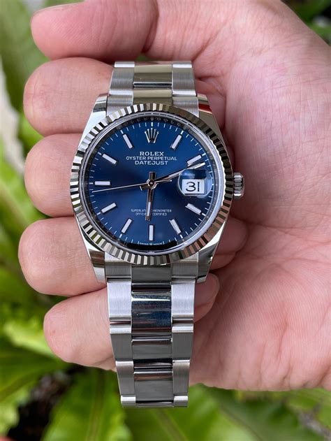 Rolex Datejust 36mm 126234 Blue Dial, Luxury, Watches on Carousell