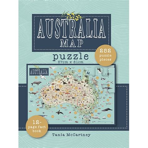 Australia Map Puzzle - Geographica