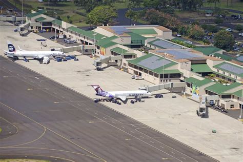 aerial view of Lihue Airport - Kauai Travel Blog