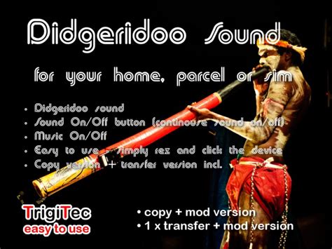 Second Life Marketplace - Didgeridoo Sound