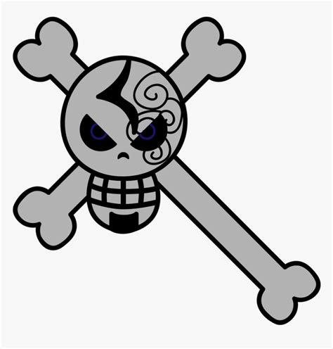 Jolly Roger One Piece Pirate Flag, HD Png Download , Transparent Png Image - PNGitem