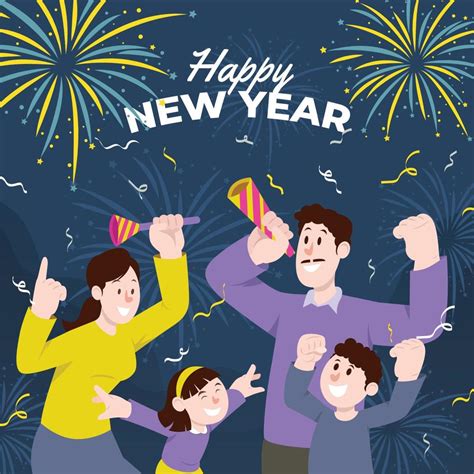 Celebrating New Year Clipart Pictures