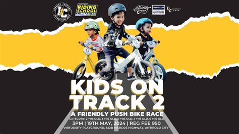 Bike Night Asia Philippines - Imprint Customs' KIDS ON TRACK 2: A Friendly Push Bike Race