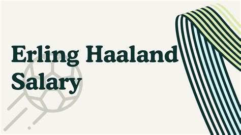 Erling Haaland Salary in Rands & Net Worth in 2024