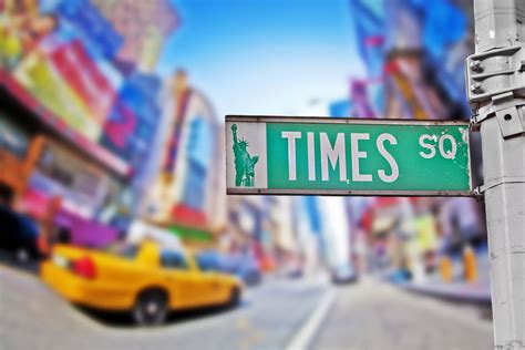 Times square street sign | Top Dog Tours