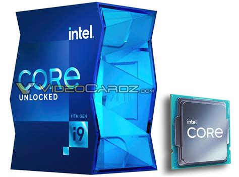 Images of Rocket Lake Intel Core i9 packaging leaked: The i9-11900K is so fast its box can't ...