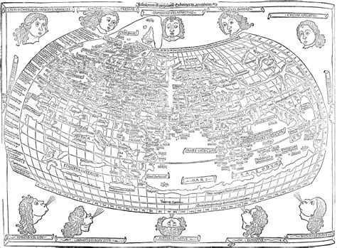 Ptolemy 1482 Ulm - Bell Library: Maps and Mapmakers