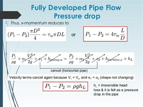 Flow In Pipes