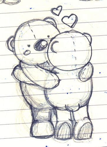 Bear Hug | Cute bear drawings, Sketches, Drawings