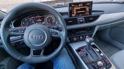 audi a6 c7 interior - YouTube