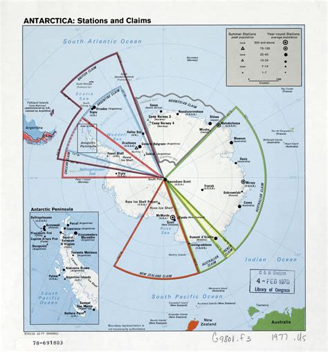 Large Detailed Map Of Antarctica Antarctica Large