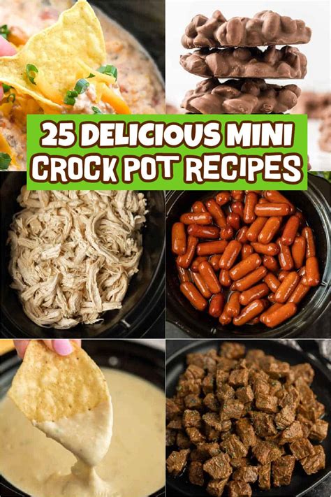 Mini Crock Pot Recipes - Eating on a Dime