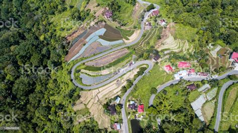 Aerial View Of Kelok 44 Tuning 44 Is A Unique Street Located In The Religion District Stock ...