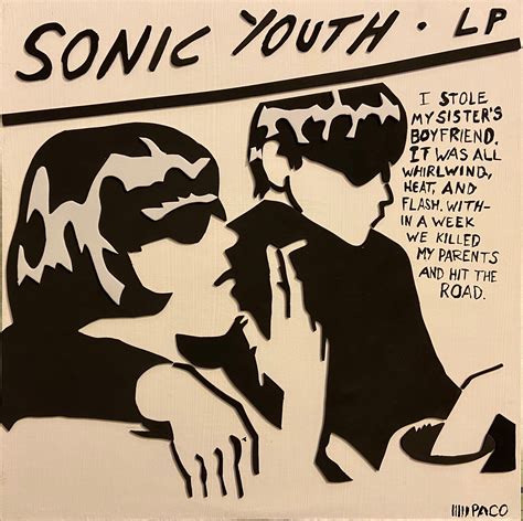 Sonic Youth Goo Minimalist Album Art - Etsy Canada