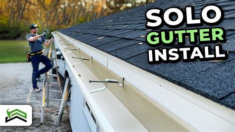 DIY Guide To Installing Gutters - YouTube