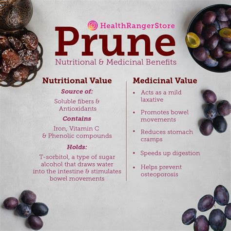 What Are the Benefits of Eating Prunes? | Prunes benefits, Natural ...