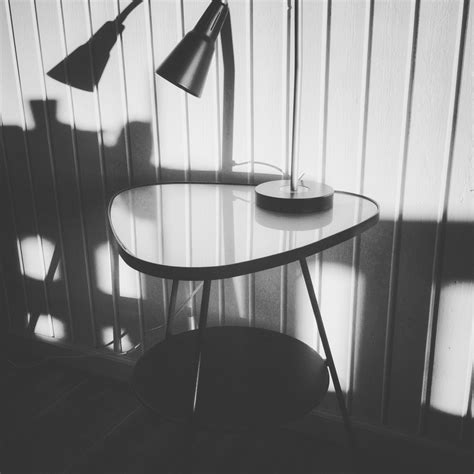 Free Images : table, black and white, chair, reflection, metal, furniture, lighting, dream, king ...