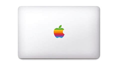 How to apply the Apple Logo sticker on MacBook with back light bigger version of logo - YouTube