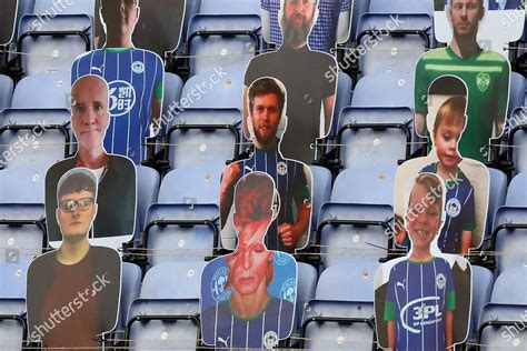 Cardboard Cutouts Fans Dw Stadium Editorial Stock Photo - Stock Image ...